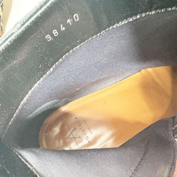 Aquatalia Marilisa Weatherproof Genuine Calf Hair Bootie Leopard Women’s Size 8 - Picture 10 of 10